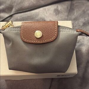 Longchamp Le Pliage Mini Pouch (used with some stains)